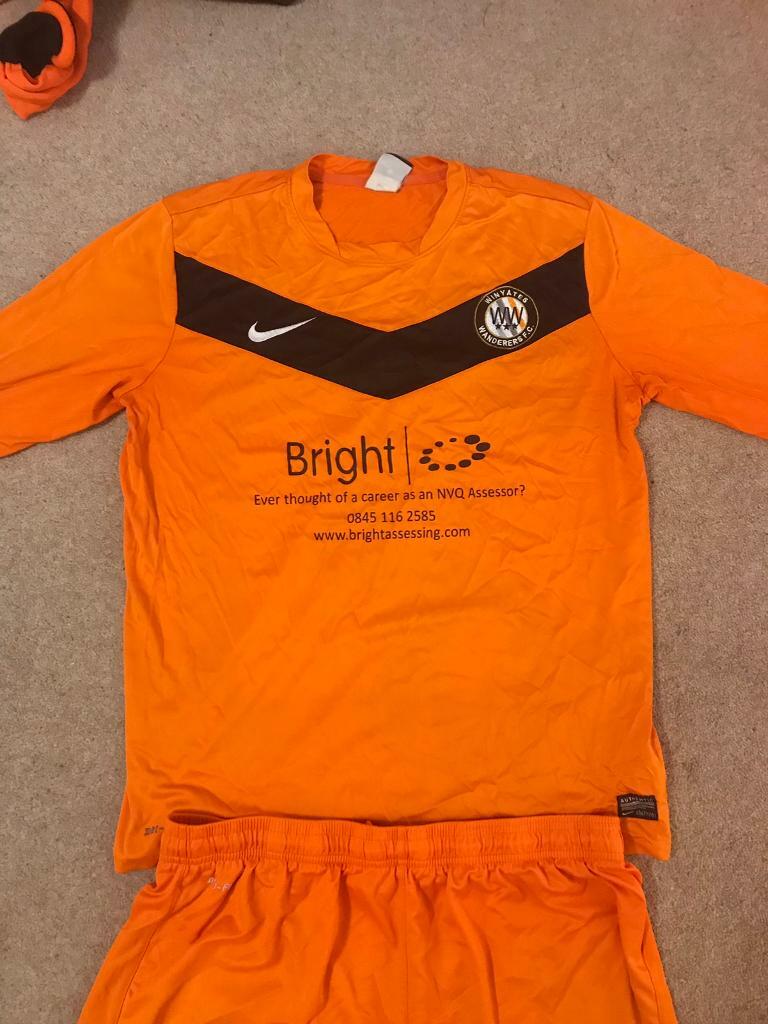 orange nike football kits